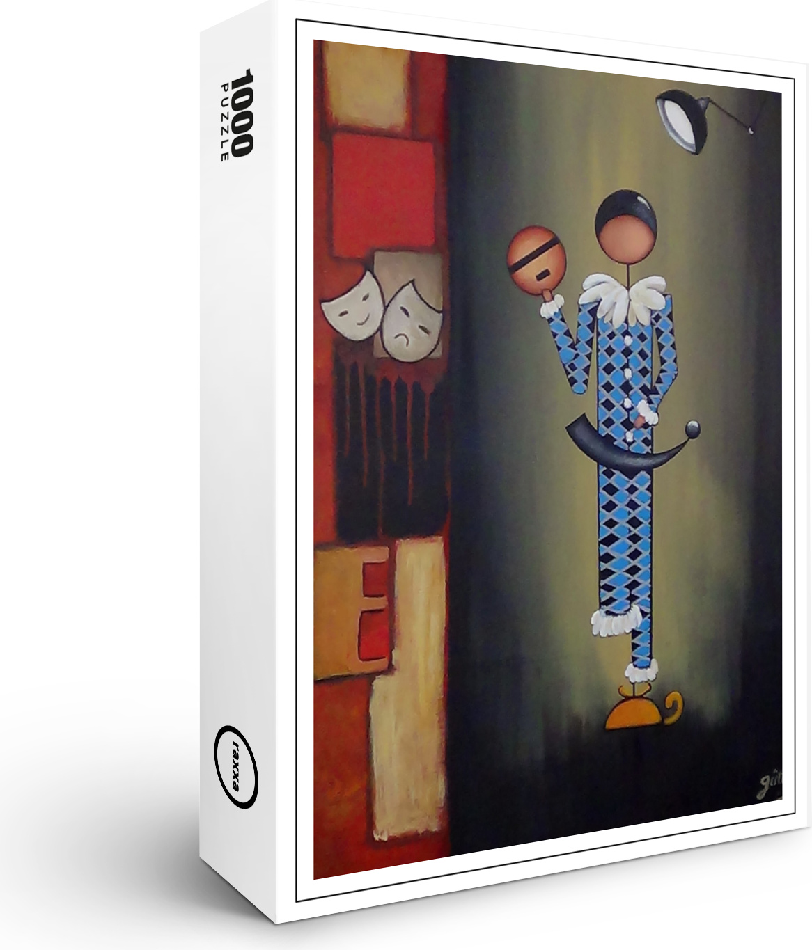 raxxa Premium-Puzzle "Der Schauspieler", 1000 Teile 1-14270-18092-325