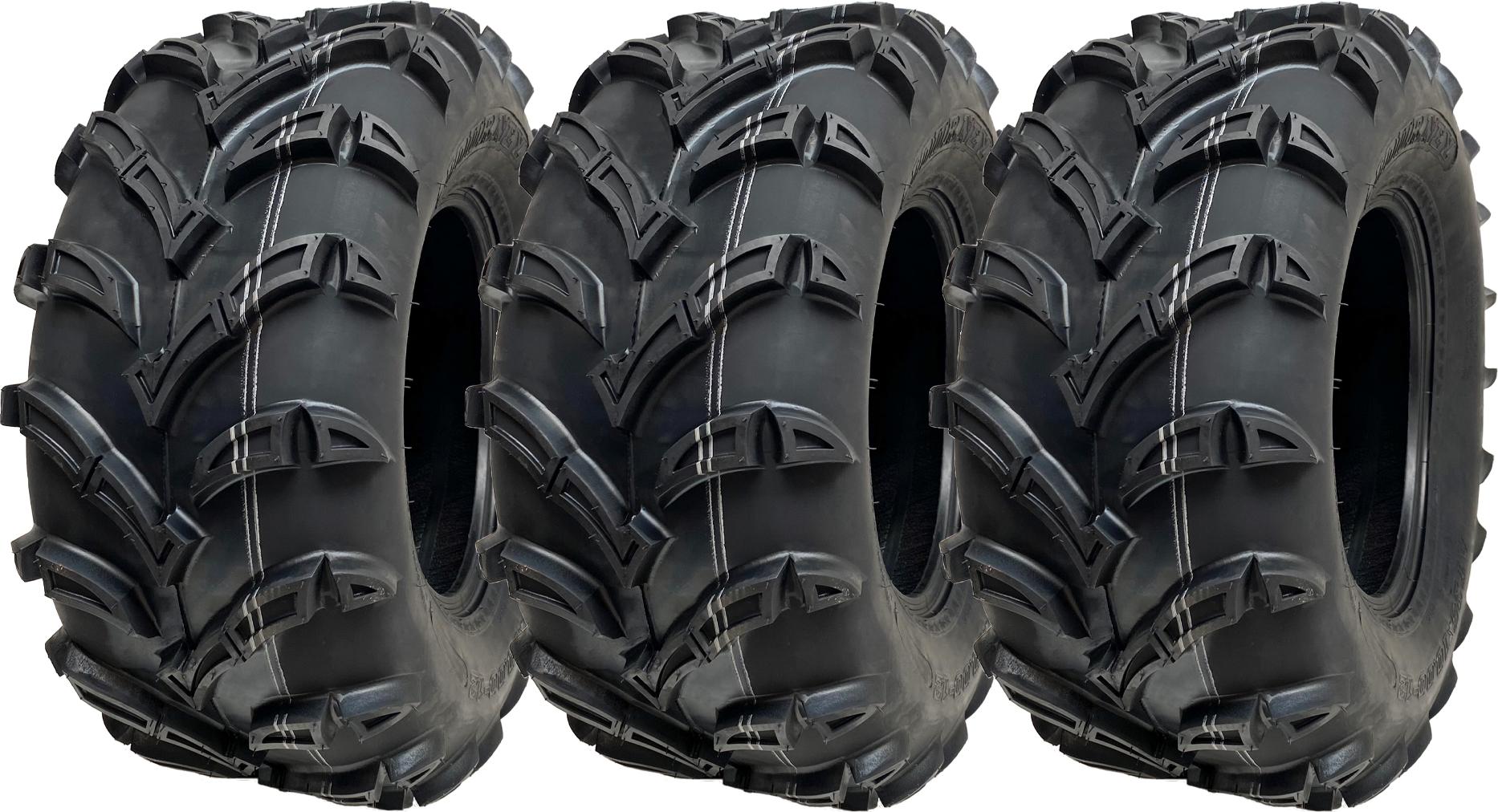 pneumatiky 25x10.00-12 ATV Quad 6ply Wanda P377 E-Marked Road Legal 50J (sada 3 kusov)
