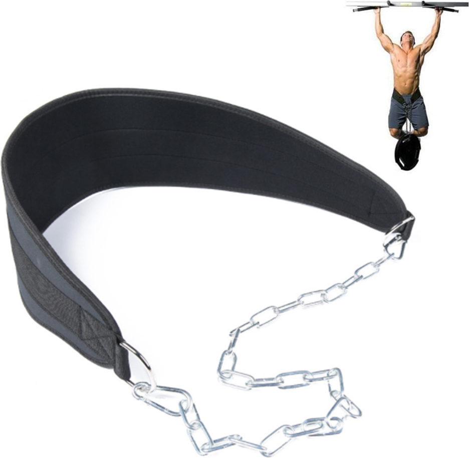 Fokelyi Premium-Klimmzug-Gewichthebergürtel mit Kette, gewichtete Stahlkette für Zuggewichtheben, Fitnessgeräte, Gewichtsgürtel KAU-ED-LYS-PH-20251017-61