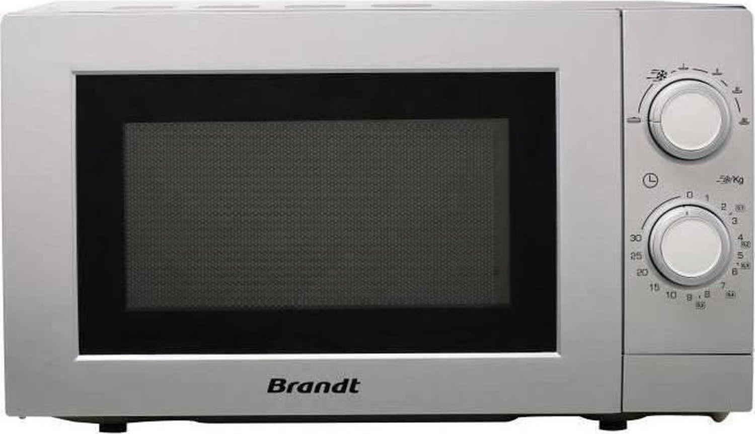 Mikrovlnná rúra Brandt 700 W 20 L Strieborná 700 W 20 L