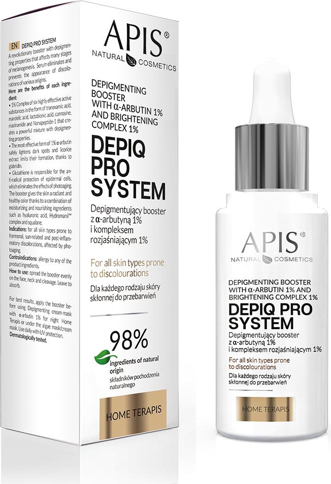 APIS - Depiq Pro System - Depigmenting Booster 30ml API-SER-TWA-CER-POW-30
