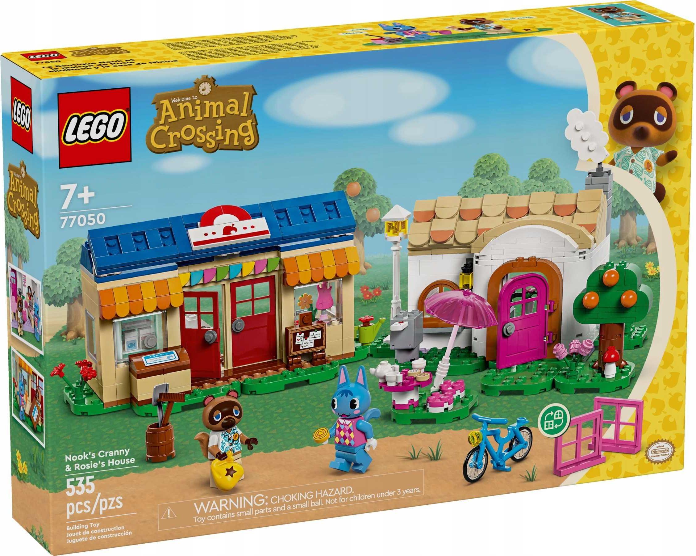 77050 - LEGO Animal Crossing - Kľukatá chodba v Domku Rosie