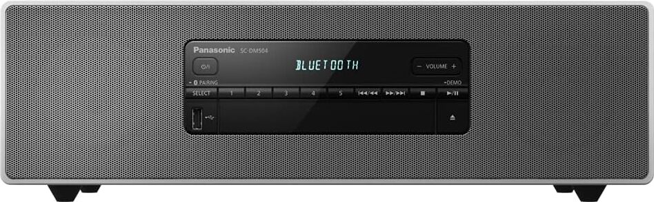 Panasonic SC-DM504EG-W Kompaktanlage weiß DAB+/CD/BT/USB