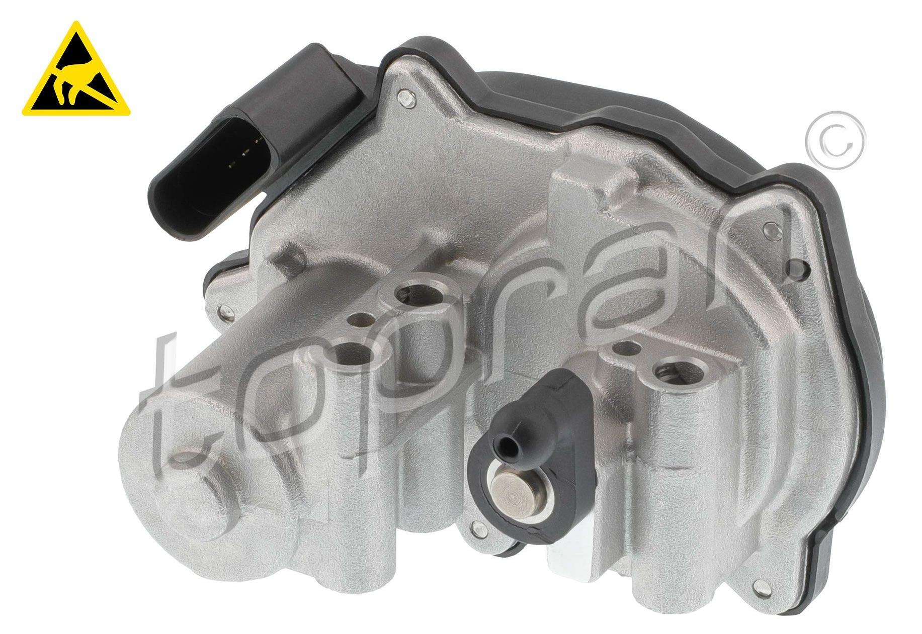 TOPRAN Stellmotor Drallklappen Drallklappen-Stellmotor 633 220 Saugrohr für VW GOLF VI (5K1) elektrisch