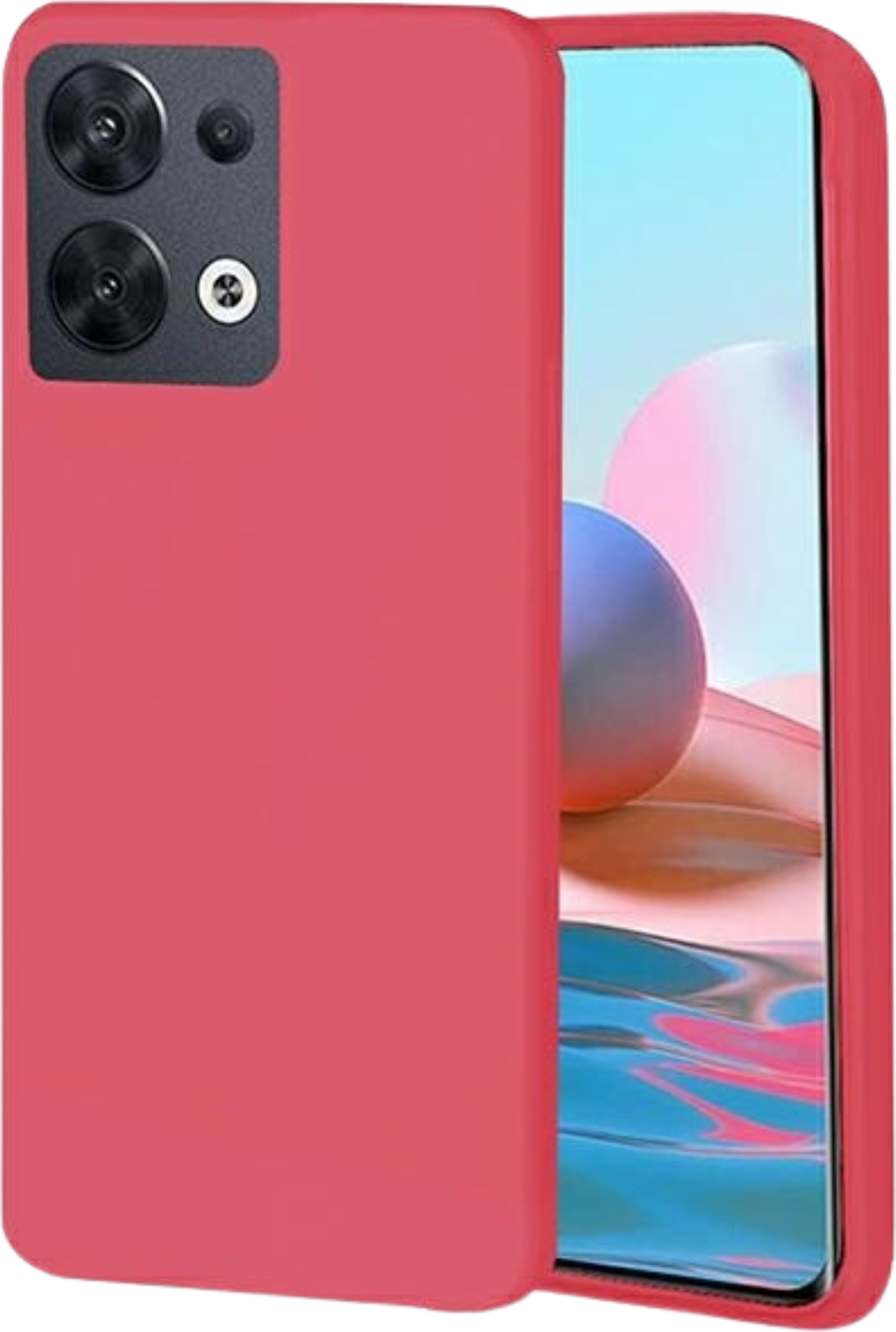 Puzdro Beline Candy Oppo Reno 8 Ružové/Ružové