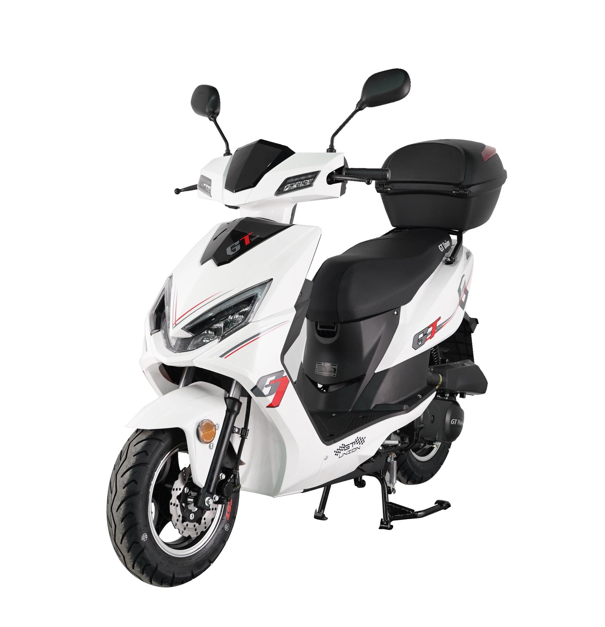 GT Union GT-Union Sonic 25 km/h, weiß mit Topcase 1043