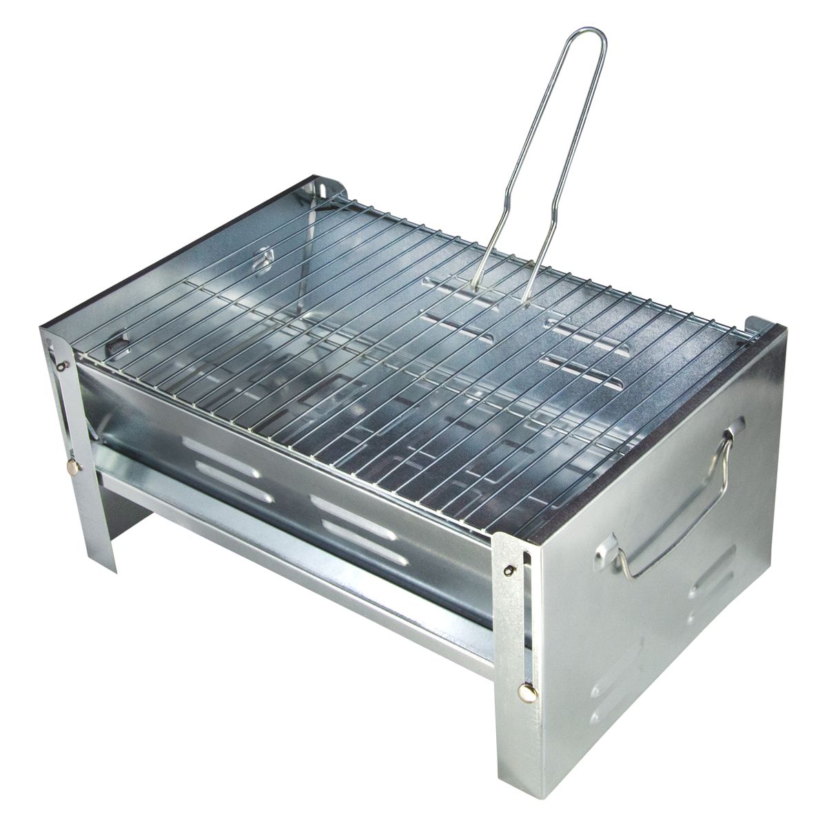 Mini BBQ Holzkohle Grill Tischgrill Klappgrill Camping Picknick Notebookgrill DE 