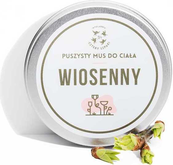 Mydlarnia Cztery Szpaki Cztery Szpaki Frühling Körpermousse, 150 ml – Sanfte Frühlingspflege