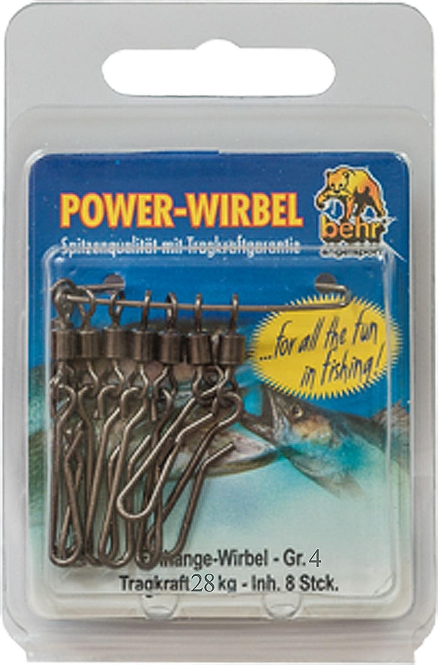 Behr Angelsport GmbH Wirbel Angelwirbel Spinnfischen Gr. 04