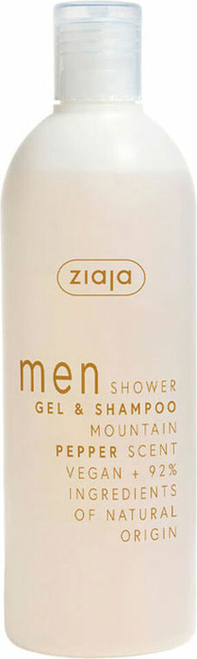 Ziaja Pánsky sprchový gél a šampón Mountain Pepper 400 ml