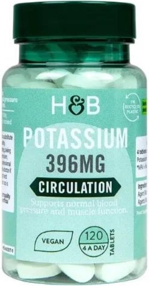 Holland And Barrett | Potassium 396 mg 16543