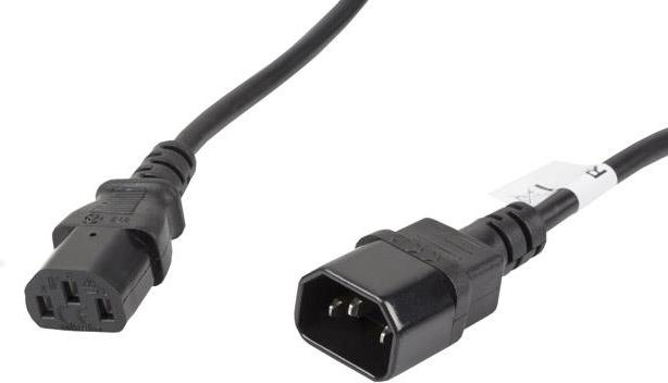 Lanberg CA-C13E-11CC-0050-BK, 5 m, C13-Koppler, C14-Koppler