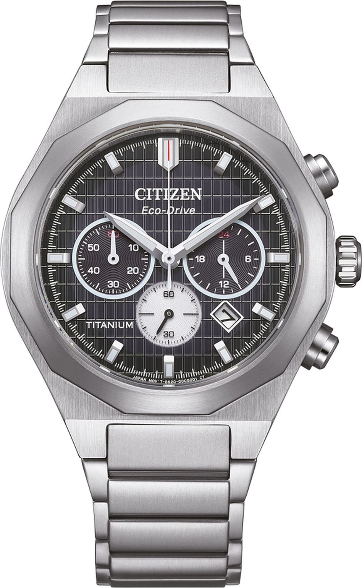 Citizen - CA4690-51E - Náramok - Pánsky - Solaire - Titán