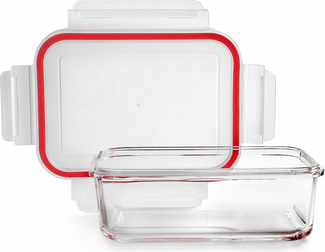IBILI MENAJE, S.A. 2 rechteckige Borosilikat-Kolben, Verschluss: 0,900 ml, 754709. ibili