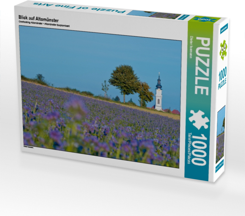 CALVENDO Puzzle Blick auf Altomünster 1000 Teile Puzzle quer | 1000 Teile Lege-Größe 64x48cm Foto-Puzzle für glückliche Stunden