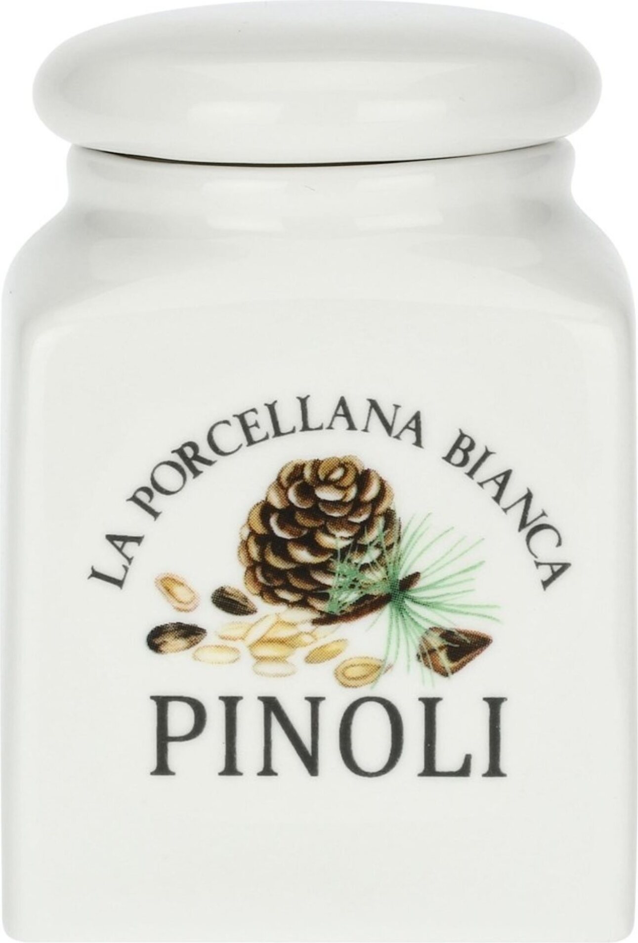 La Porcellana Bianca Pinienkerne Behälter 175 ml P0126175PI