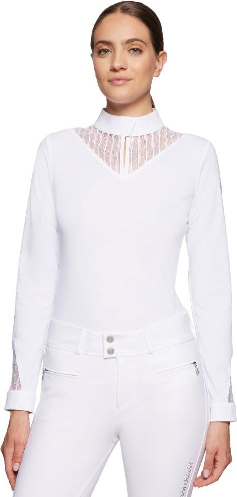 Samshield Beatrice Turniershirt Damen SAM-W-BEATRICE-PERM/WHT/L