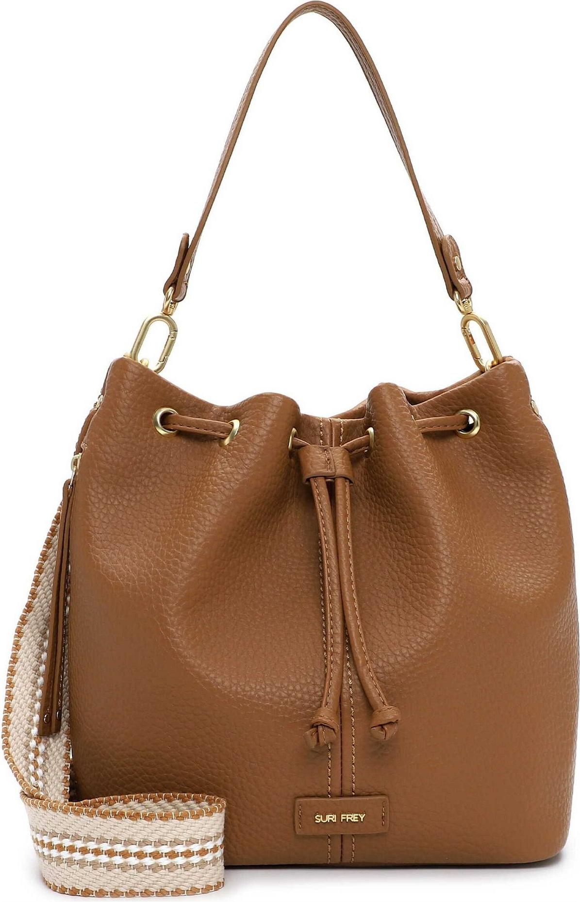 SURI FREY Schultertasche Umhängetasche SFY Gray SC Drawstring Bag Sahara hellbraun 17143.920