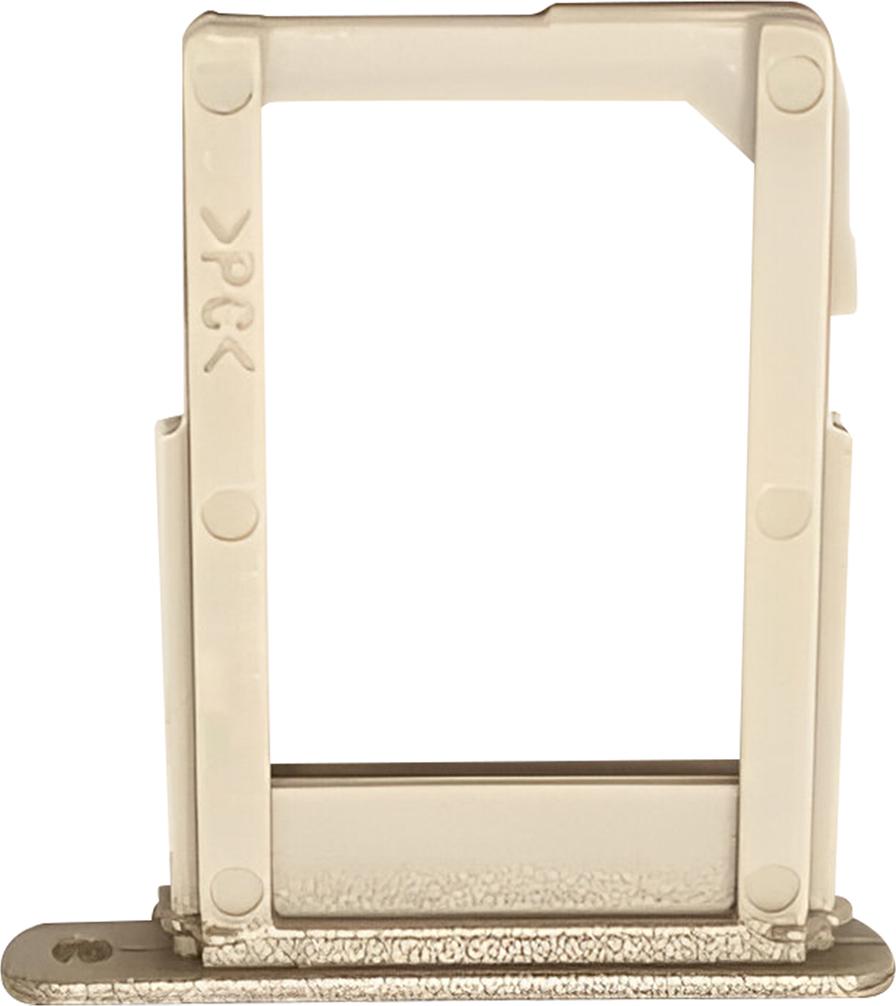 Clappio, Nano SIM Tray Galaxy A6 Plus Slot SIM 1, Gold SIMHOL-GD-A605
