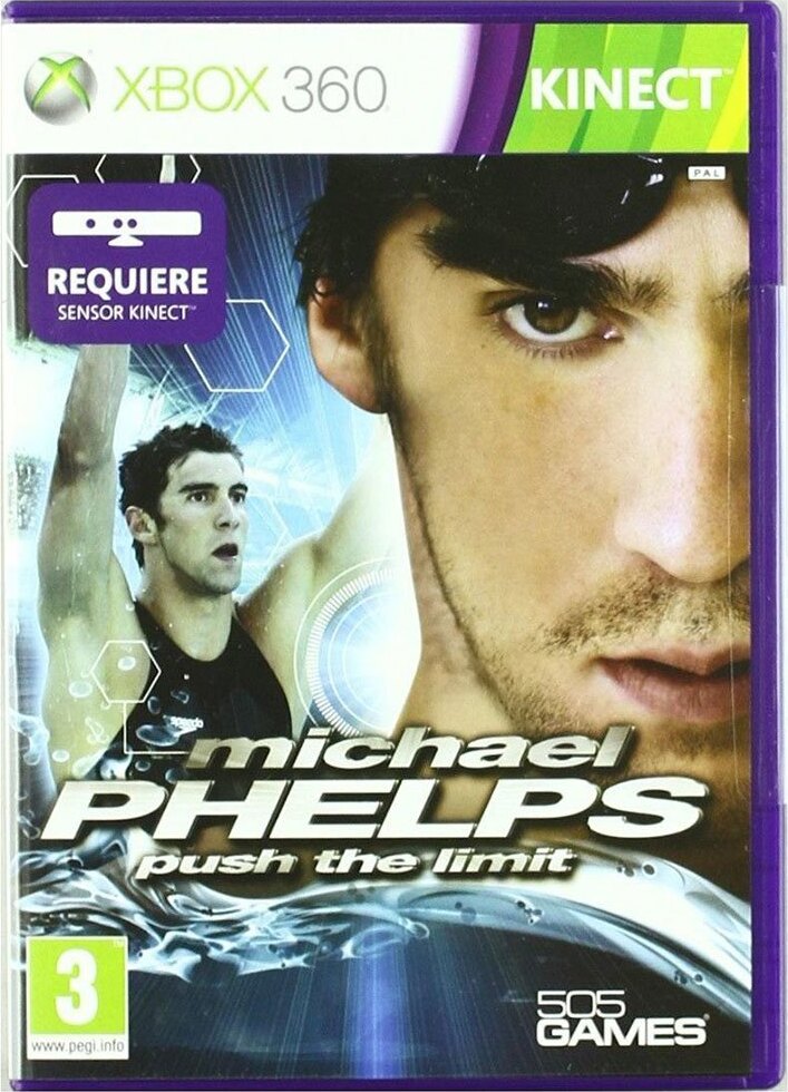 Xbox Original Xbox Games X360 Michael Phelps K One Size