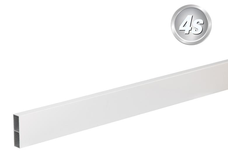 Josef Steiner Alu Querlatte 20 x 80 mm - Farbe: grau, Länge: 300 cm, Höhe: 8 cm