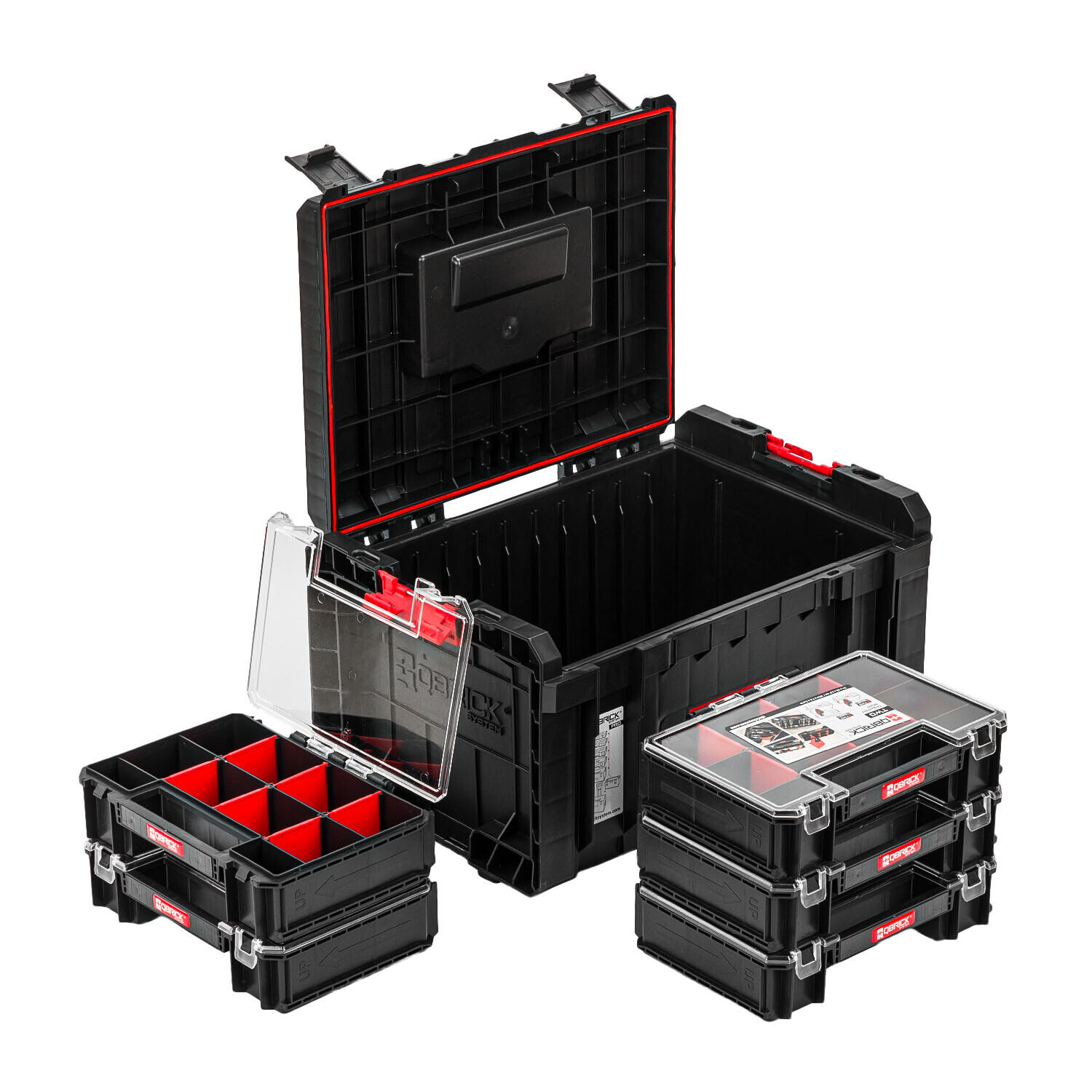 5x Werkzeugkasten QBRICK PRO TOOLBOX + set