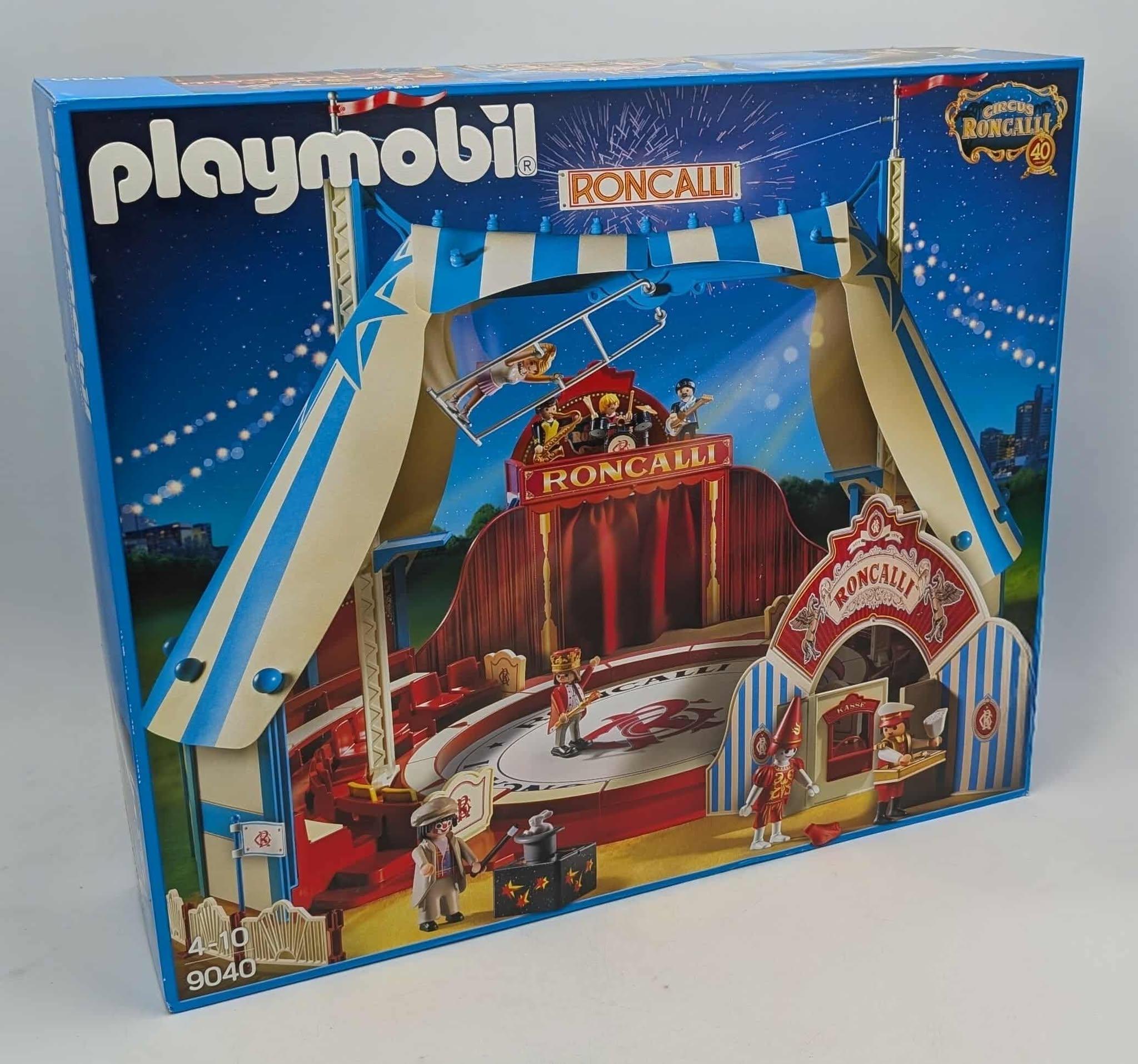 PLAYMOBIL 9040 Roncalli Circus Zirkus Zirkuszelt mit Manege