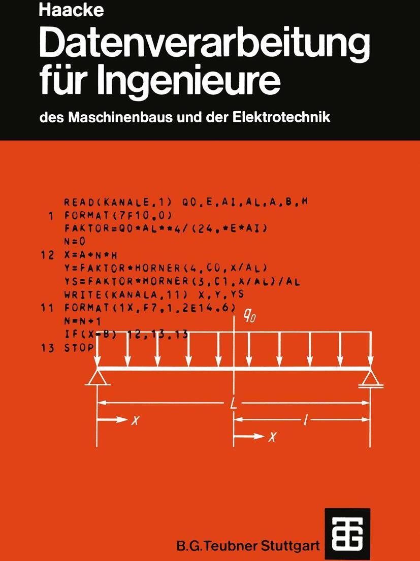 Sonstige Verlage Datenverarbeitung für Ingenieure