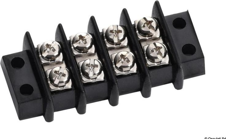 PARKER Osculati 4-Feld-Anschlussleiste für Elektroinstallationen 14.206.25
