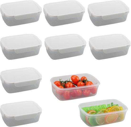 OEM Kühlboxen 10er Set, 850ml, 18x11,4x6,2cm, tiefgefroren, BPA-frei 2026