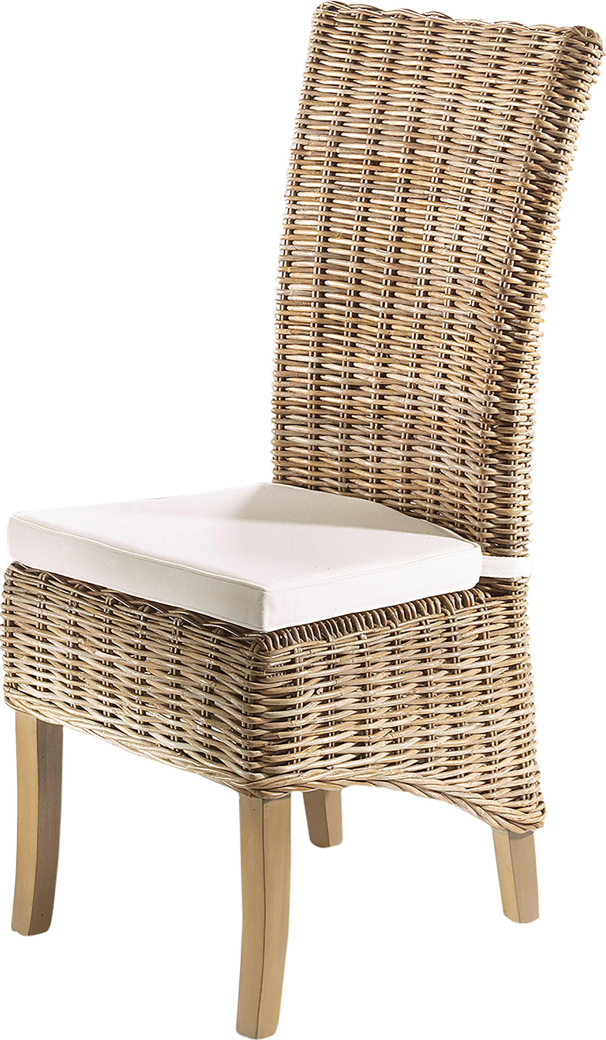 Locker Kobolo Rattansessel Handarbeit Möbel Rattanmöbel Sessel aus Rattan 20090-01