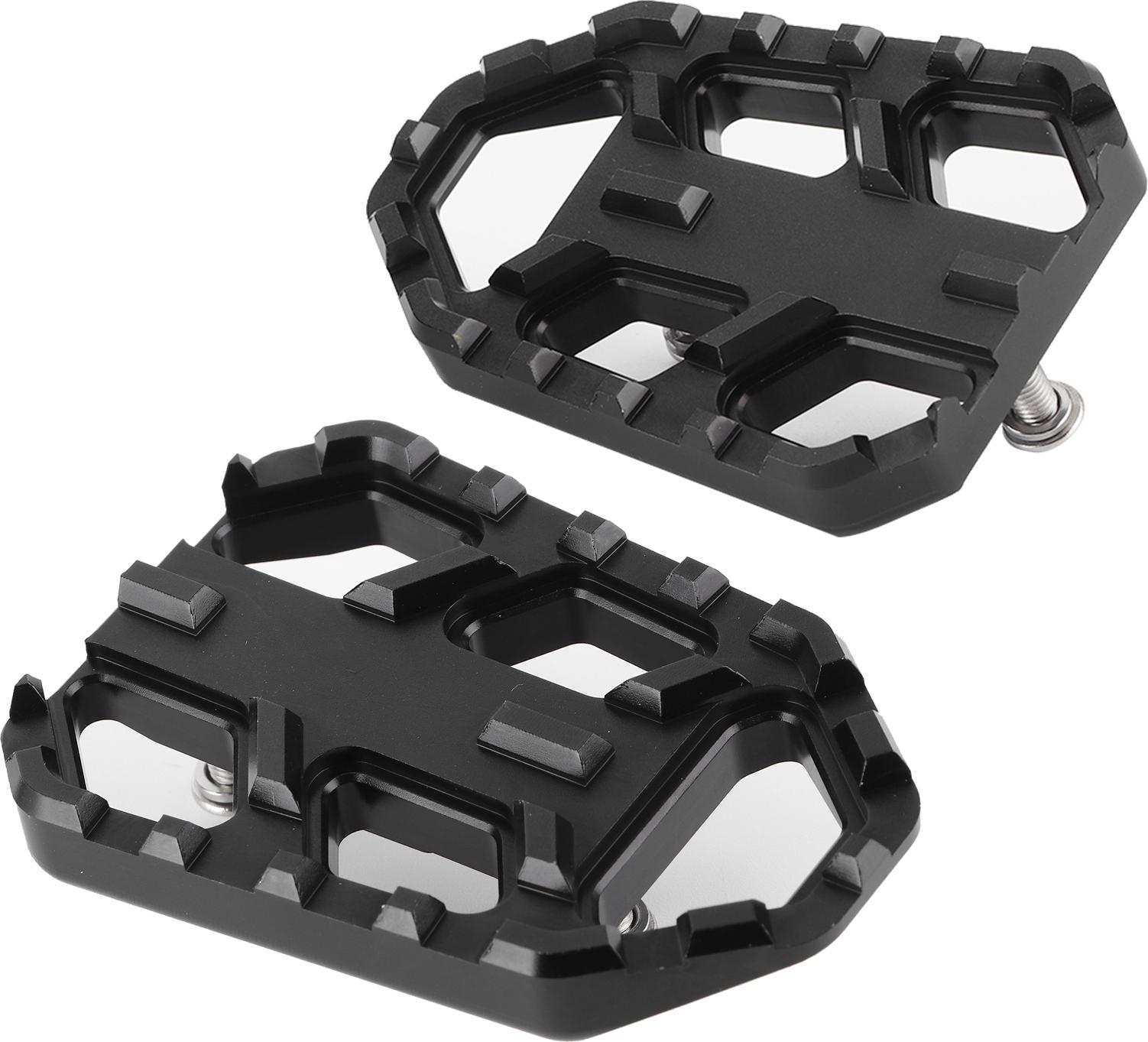 Gistuch Motorrad -Weitfußstreu -CNC -Aluminium -Legierungspedale für Suzuki DL650 DL1000 Vstrom 650xt/1000xt (schwarz)