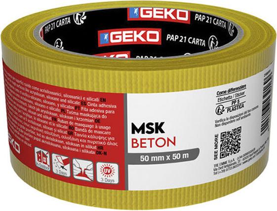 Geko Gewebeabdeckband 50 mm x 50 m Outdoor