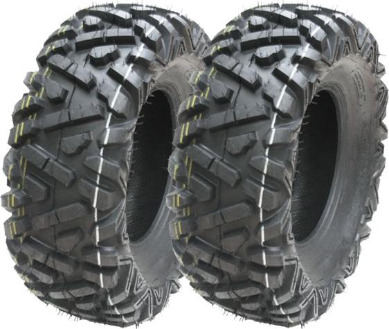 WANDA 26x9.00-12 ATV-Reifen 6ply 7psi 26 9 12 E gekennzeichnete straßenzugelassene Quad-Reifen - Satz von 2 EC1331