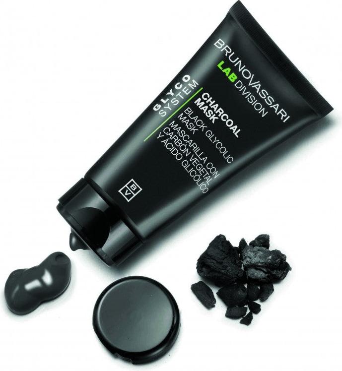 Bruno Vassari, Glyco System, Glycolic Acid, Detoxifying, Cream Mask, For Face, 65 g