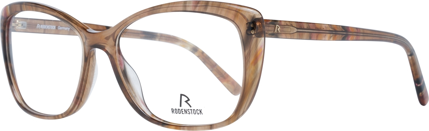 Rodenstock R5333 BROWN STRUCTURED 56/16/140 Damen Brillen