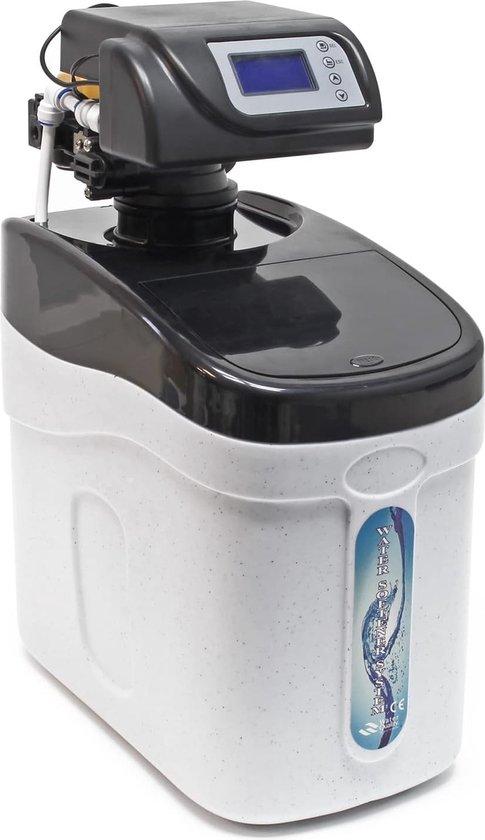 Famanu Wasserenthärter 500 l/h mit Salzreservoir 10 kg - Immer weiches Wasser für Zuhause SHSHOP