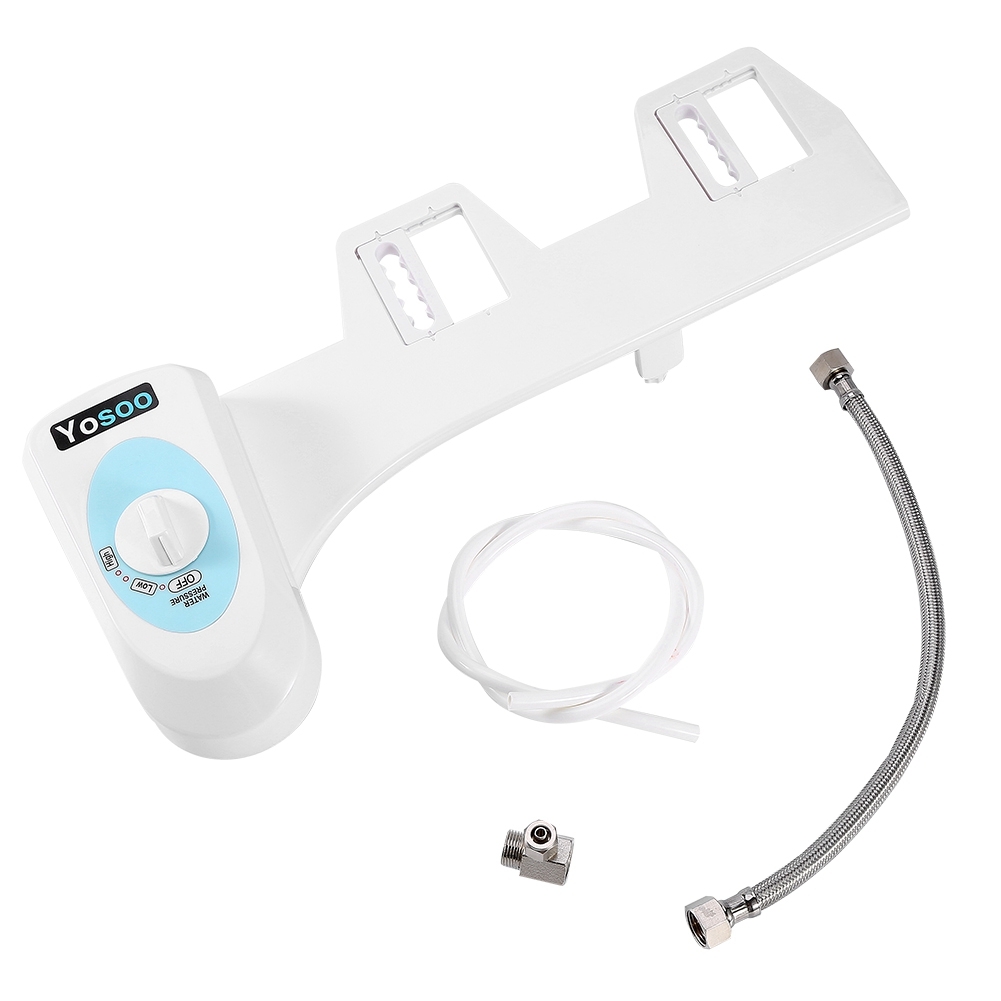 Bidet Per WC In ABS Con Ugello Mobile Autopulente – Non Elettrico, Facile Da Installare