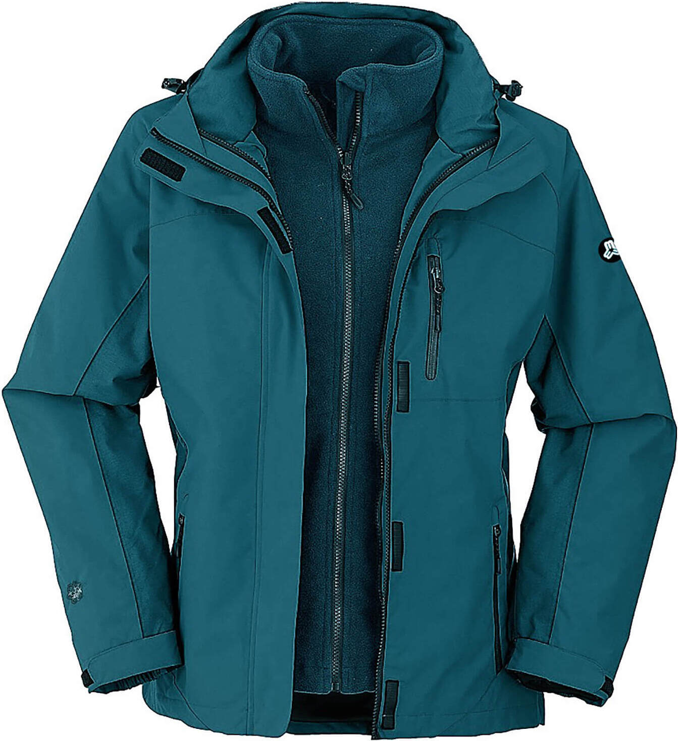 MAUL Miltenberg II - 3 in 1 Megatex Jacke PETROL BLUE PETROL BLUE 46 O24-0304819