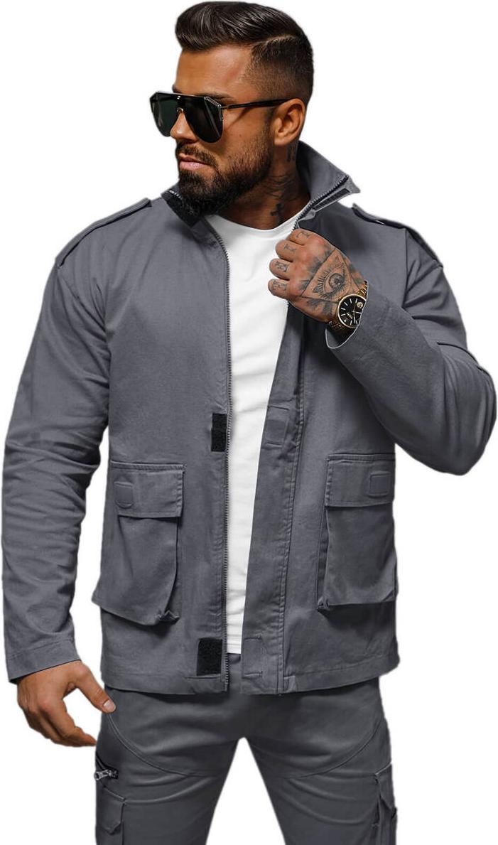 Herren Jacke Anthrazit OZONEE O/G3035 S