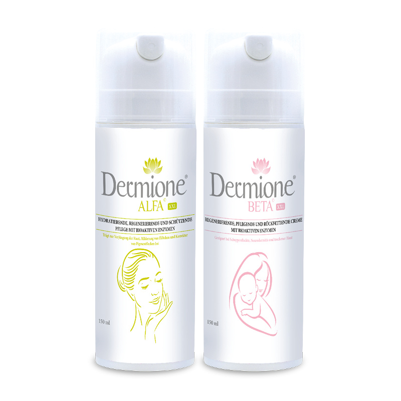 Dermione - TAGES- UND NACHTPFLEGEPAKET FÜR AUSGEWOGENE HAUT – XXL KAUF-DE-10015