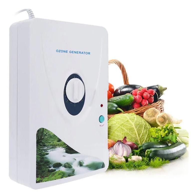 Welikera Ozongenerator 600 mg/h mit Timer – Tragbarer Ozonisator für Luft & Wasser | Geruchsbeseitigung & Reinigung von Obst Gemüse KAUF-DUMO-HA924-020