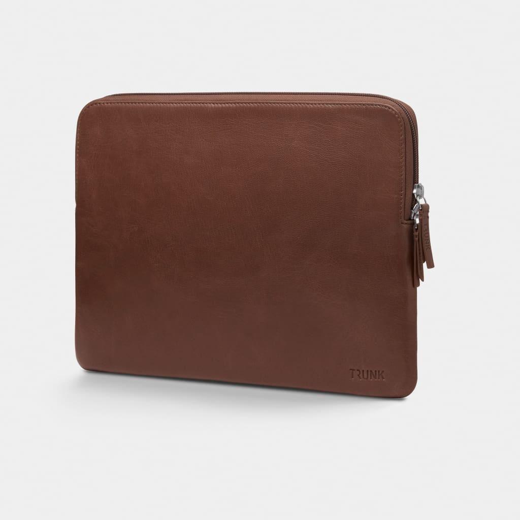 Trunk MacBook Pro 14" Koffertasche, Leder, Braun, TR-LEAALSPRO14-BRW