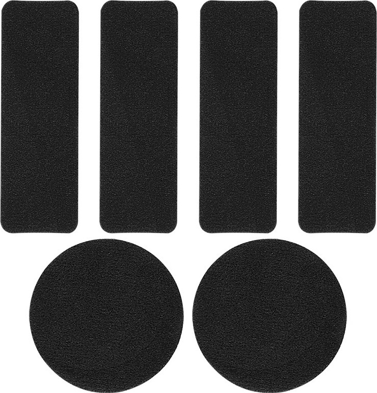 INF Schuhreparaturflicken - 6 Stück Schwarz 317076