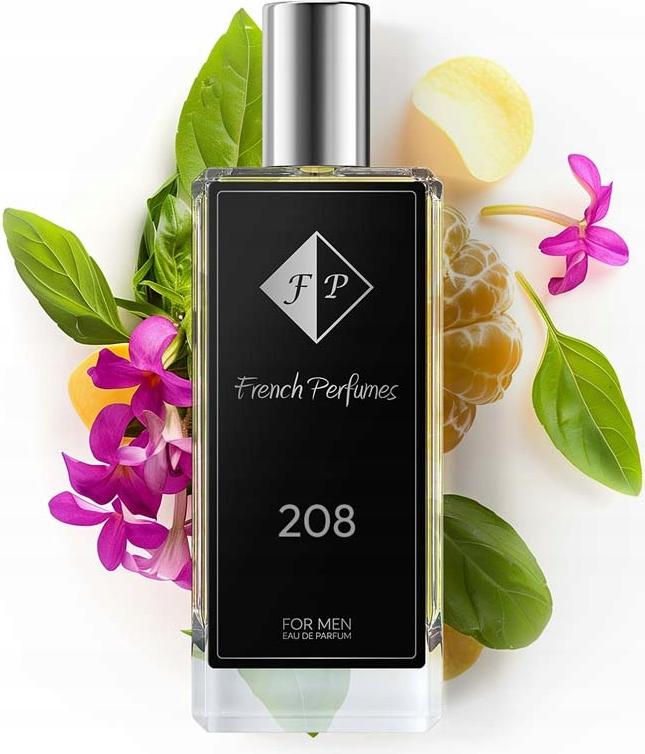 FP French Perfumes | Herrenparfüm Nr. 208 – Fahrenheeiit – 104 ml – 20 % Parfümöl | Aromatisch-Fougère Herrenduft – Elegant, Intensiv & Langanhaltend Nr 208 - Fahrenheeiit
