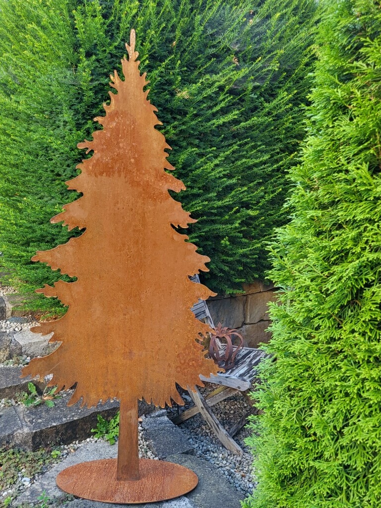 POSIWIO Edelrost Tanne Kennet Edelrost Tanne Kennet - Höhe: 115 cm