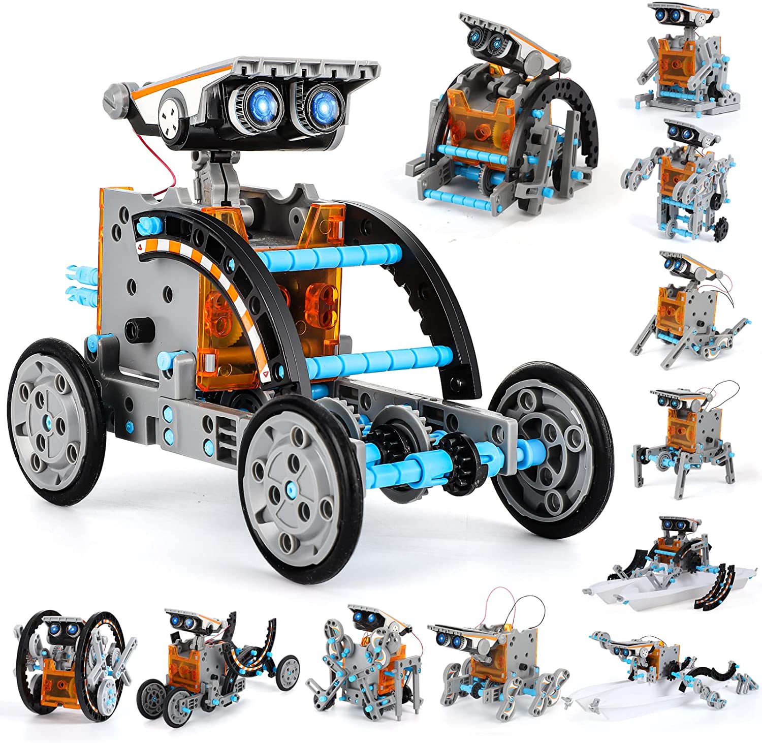 14in1 Solar Roboter Bausatz Set Kinder Spielzeug Konstruktion 