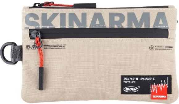 Skinarma Telefon-Tasche Fardel Elfenbein/Elfenbein