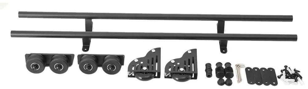 StarTech Beschlagset für rollende Bibliotheksleiter - Schiebeschienensystem - Für Bücherregal - Sanftes Gleiten - Für Holzarbeiten