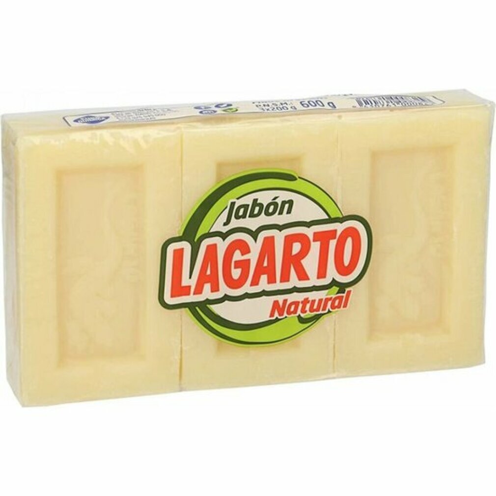 Big Buy Cooking Lagarto LIZARD NATURAL SOAP PACK 3 x 200 gr